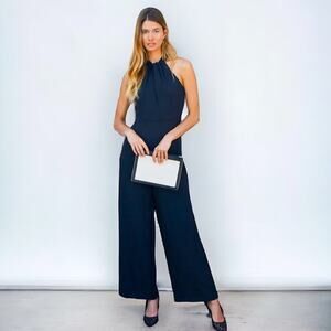 Julia Jordan Navy Jumpsuit
